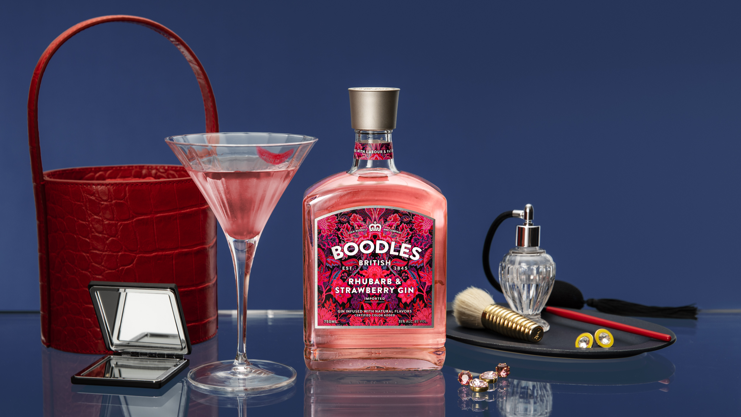 Introducing Rhubarb & Strawberry Boodles Gin Brilliant British Gin